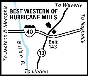 Best Western Of Hurricane Mills